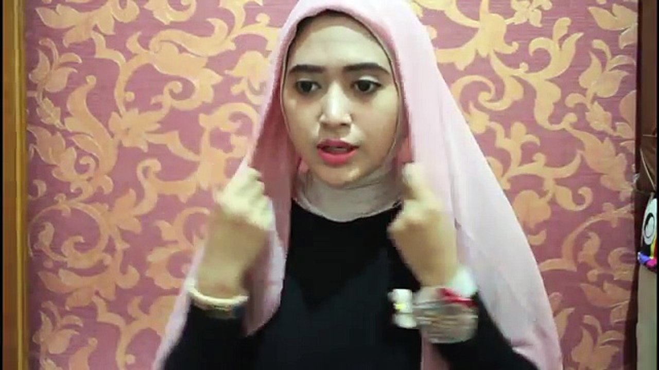 Hijab Tutorial Paris Segi Empat - Square Scarf #2