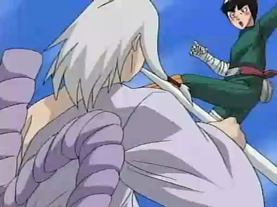 Naruto-lee-gaara vs kimimaro