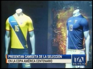 Presentaron camiseta con las que la Selección jugará Copa América Centenario
