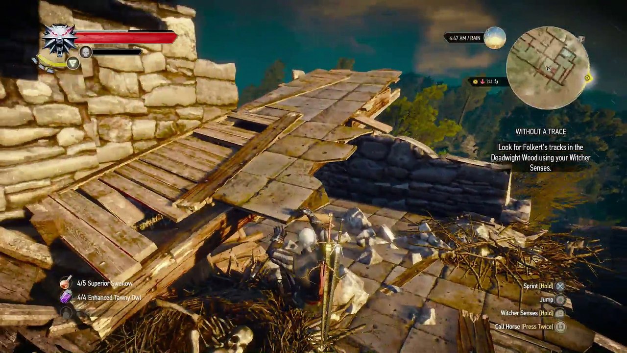 WITCHER 3 DEATH MARCH! WALKTHROUGH 308 - WITHOUT A TRACE