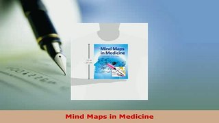 PDF  Mind Maps in Medicine PDF Book Free