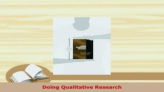 Download  Doing Qualitative Research PDF Book Free