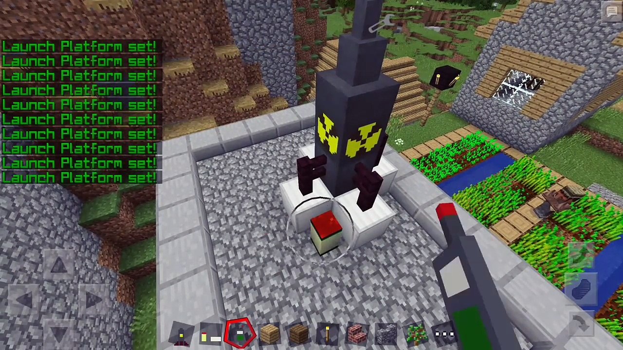 MINECRAFT PE/ MOD:THE NUKE