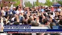 Mhp Muhalif Dört Adayın Kurultay Yapmak İstedikleri Otelin Önünden Canlı Görüntüler