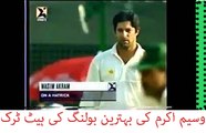 Wasim akram's best Hat-trick against Srilanka