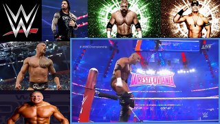 WrestleMania 32 - Roman Reigns vs Triple H 2016