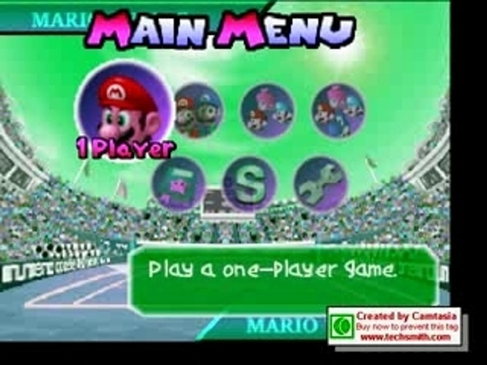 Mario Tennis: Donkey Kong Jr. vs. Wario.