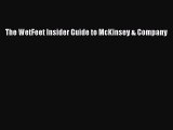 Read The WetFeet Insider Guide to McKinsey & Company PDF Free