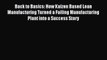 Read Back to Basics: How Kaizen Based Lean Manufacturing Turned a Failing Manufacturing Plant