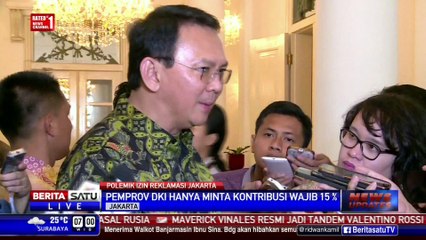 Ahok Bantah Melakukan Barter dengan Agung Podomoro Land