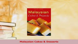 PDF  Malaysian Cakes  Desserts PDF Online