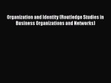 Read Organization and Identity (Routledge Studies in Business Organizations and Networks) Ebook