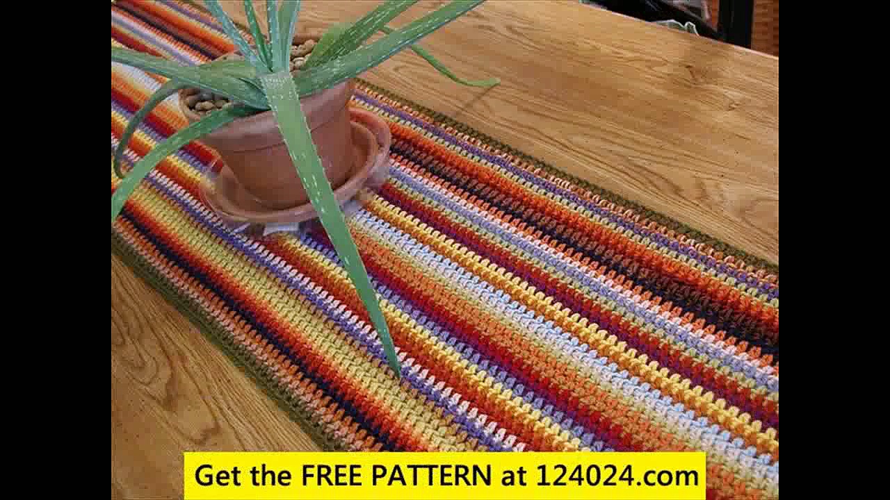 how to crochet crochet tablecloth