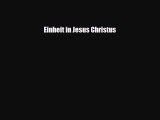 Download Einheit in Jesus Christus Free Books