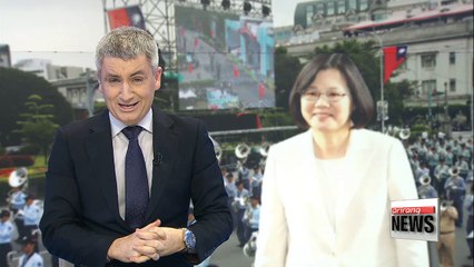 Taiwan welcomes first woman president