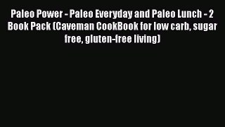 Read Paleo Power - Paleo Everyday and Paleo Lunch - 2 Book Pack (Caveman CookBook for low carb