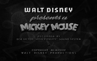 Mickey Mouse - Orphan's Benefit première version Français