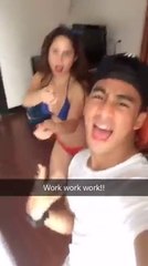 Jessy Mendiola Dances in a Red Hot Bikini