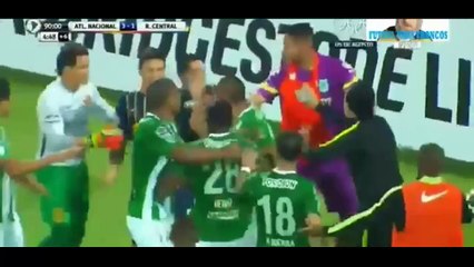 Orlando Berrio Melendez Goal ~Atletico Nacional vs Rosario Central 3-1