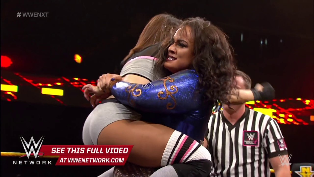 nia jax debuts in nxt