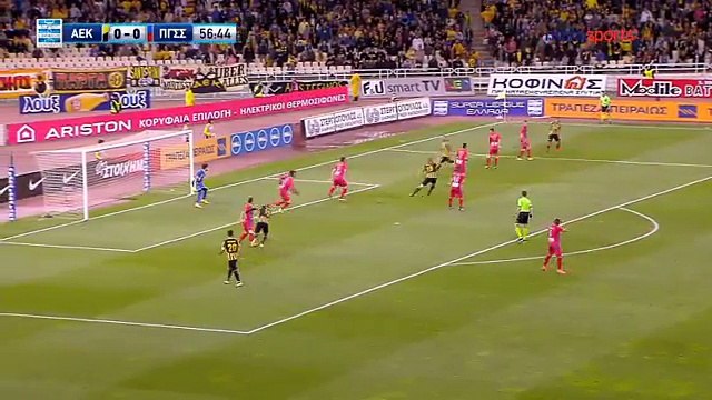 ΑΕΚ - ΠΑΝΙΩΝΙΟΣ 1-0 2η Αγ. Playoff 2015-16 HD