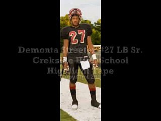 Demonta Streeter #27 Sr. Highlights 08-09