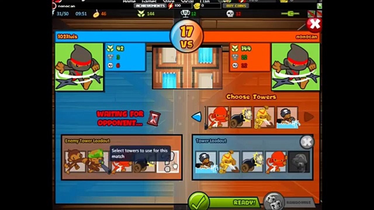 bloons td battles flash