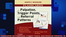READ book  Flashcards for Palpation Trigger Points and Referral Patterns 1e Full EBook