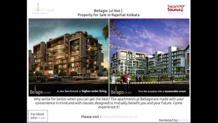 Bellagio Lvl Nxt - 4 bedroom Flats in Rajarhat Kolkata