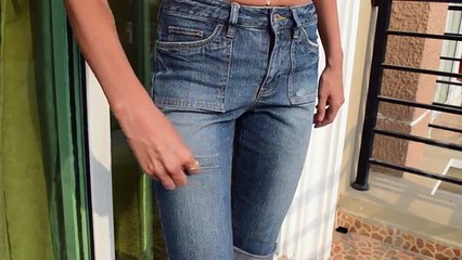 How to distress denim jeans