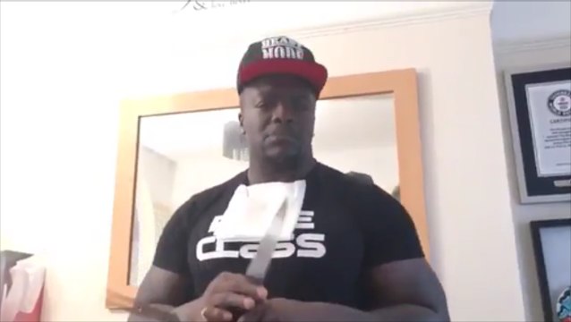Adebayo Akinfenwa Epic Response To Ian Holloway's Comments!
