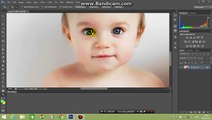 How to change eye color in Photoshop cs6