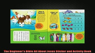 FREE PDF  The Beginners Bible All About Jesus Sticker and Activity Book  FREE BOOOK ONLINE