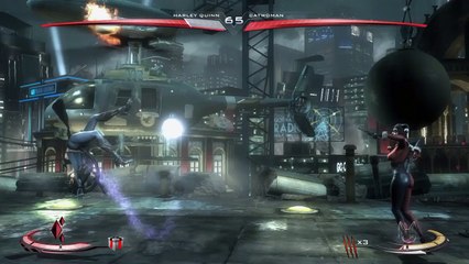 Injustice Gameplay - Harley vs Catwoman