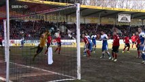 SG Sonnenhof Großasbach - FC Hansa Rostock 25.Spieltag 14/15| SWR