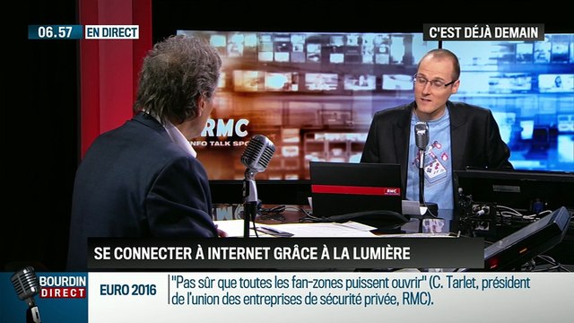 La chronique d'Anthony Morel: Li-Fi, l'Internet haut débit qui utilise la lumière - 20/05