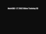 Download AutoCAD / LT 2002 Video Training CD PDF Free