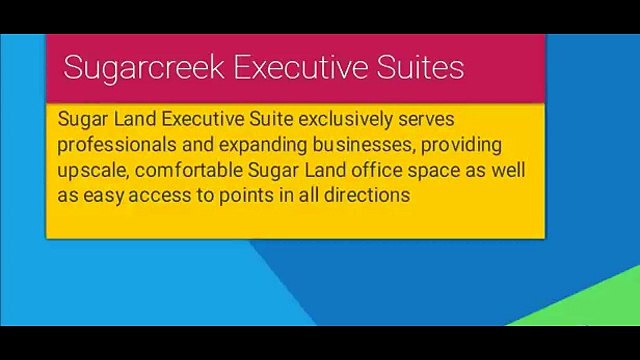 Office Space For Rent and Lease in Sugar Land
