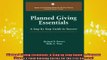READ book  Planned Giving Essentials A Step by Step Guide to Success Aspens Fund Raising Series Full EBook
