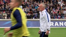 Focus sur Deschamps à l'entraînement