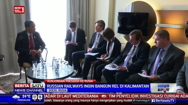 Rusia Tawarkan Indonesia Kerjasama Bidang Tambang dan Kereta Api