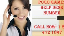 1 855 472 1897 Pogo Games Help Desk  Number