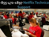 Netflix Tech Support Phone Number 1-855-472-1897