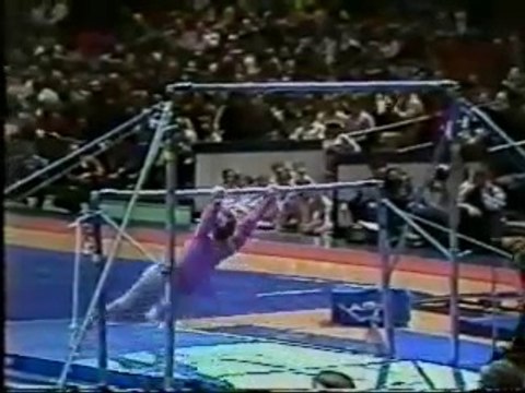 1981 Nadia Tour gymnastics Paul Hunt comedy uneven bars