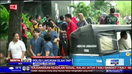 13 Orang Luka Bakar Akibat Ledakan di Gandaria City