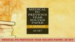 Download  MEDICAL PG PREVIOUS YEAR SOLVED PAPER 20 SET Ebook