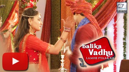 OMG! Nandini SLAPS Krish | Balika Vadhu - Lamhe Pyaar Ke | On Location