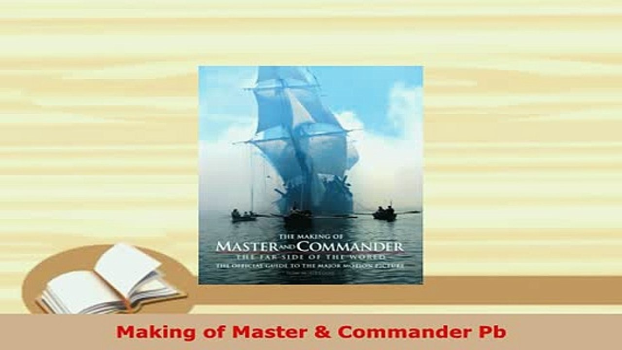 Download  Making of Master  Commander Pb Read Online
