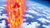 Goku Super Saiyan God VS Beerus [AMV█-Battle of Gods★