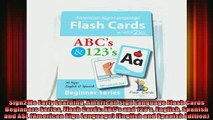FREE PDF  Sign2Me Early Learning American Sign Language Flash Cards Beginners Series Flash Cards  DOWNLOAD ONLINE